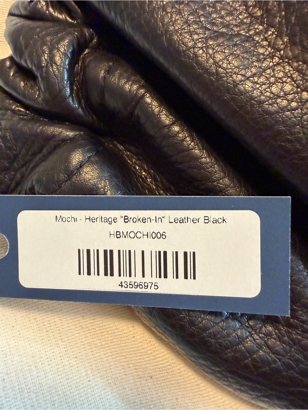Parker Thatch: Mochi - Heritage “Broken-In” Leather Black EUC - Picture 2 of 13